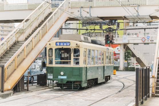 Nagasaki City Tram (Street Car)2©NAGASAKI CITY