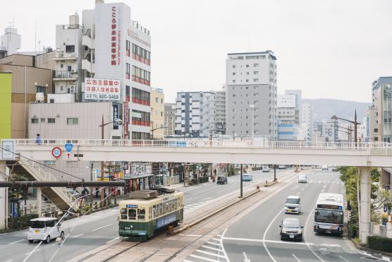 Nagasaki City Tram (Street Car)4©NAGASAKI CITY