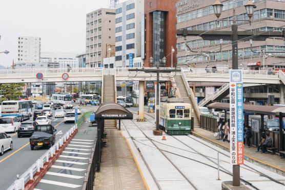 Nagasaki City Tram (Street Car)7©NAGASAKI CITY