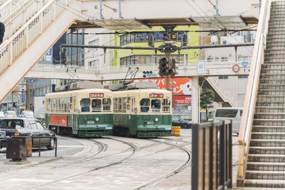 Nagasaki City Tram (Street Car)9©NAGASAKI CITY