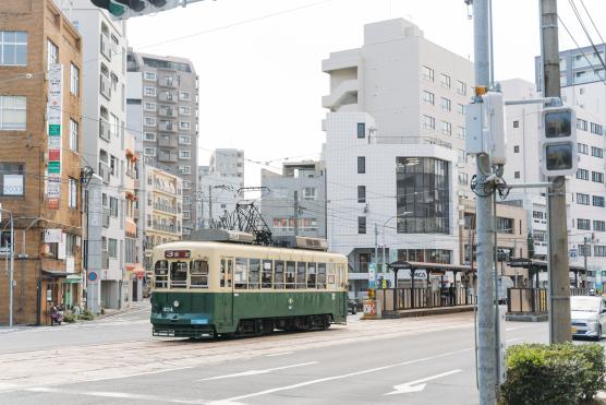Nagasaki City Tram (Street Car)16©NAGASAKI CITY