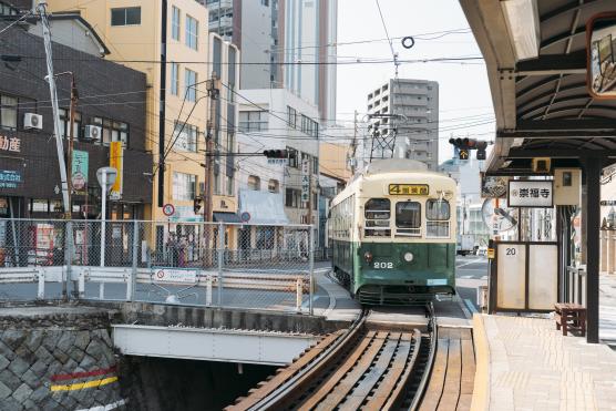 Nagasaki City Tram (Street Car)20©NAGASAKI CITY