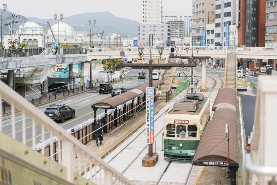 Nagasaki City Tram (Street Car)21©NAGASAKI CITY