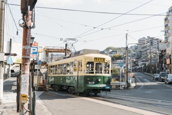 Nagasaki City Tram (Street Car)23©NAGASAKI CITY