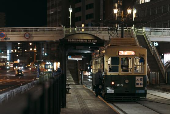 Nagasaki City Tram (Street Car)25©NAGASAKI CITY