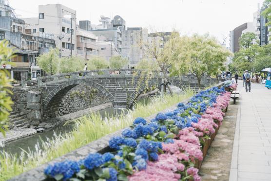 Megane-Bashi (Spectacles Bridge)1©NAGASAKI CITY