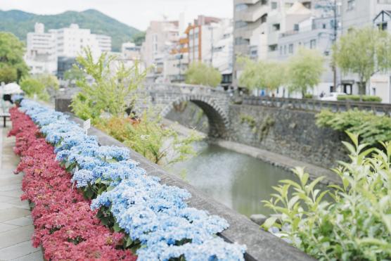Megane-Bashi (Spectacles Bridge)©NAGASAKI CITY
