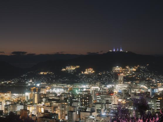 Mt. Inasa & Nagasaki Ropeway(Night View)13©NAGASAKI CITY