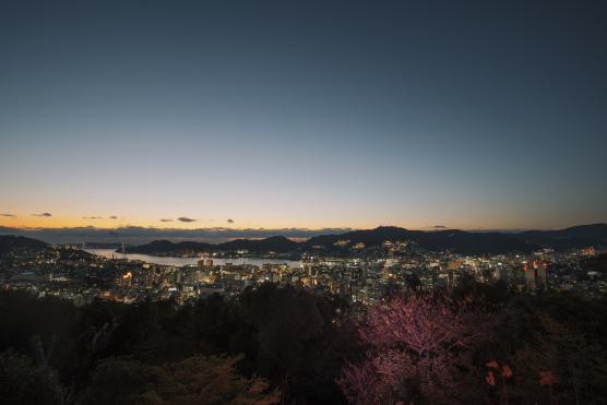 Kazagashira Park(Night View)1©NAGASAKI CITY