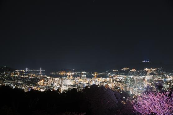 Kazagashira Park(Night View)7©NAGASAKI CITY