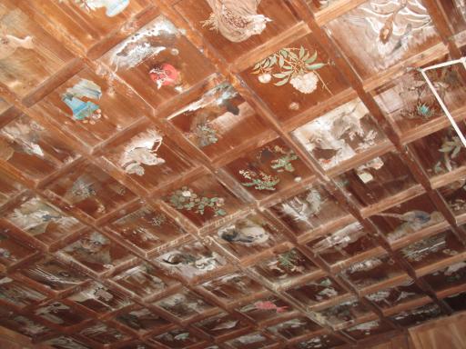 Kumano Shrine - Painting on the Ceiling