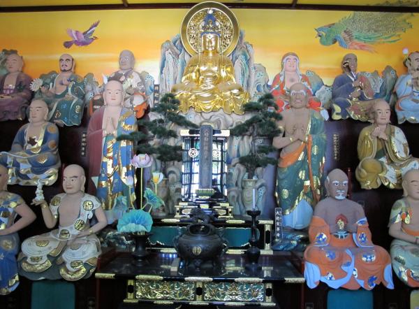 Keiganji - Statue of Sixteen Disciples of Buddha