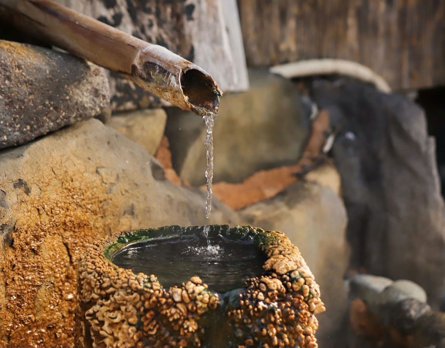 A private hot spring that heals the body and soul